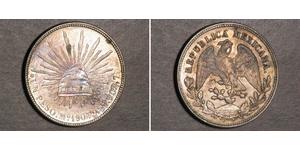 1 Peso Mexiko (1867 - ) Silber 