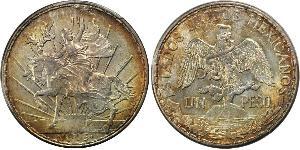 1 Peso Mexiko (1867 - ) Silber 