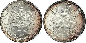 1 Peso Mexiko (1867 - ) Silber 