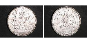 1 Peso Mexiko (1867 - ) Silber 