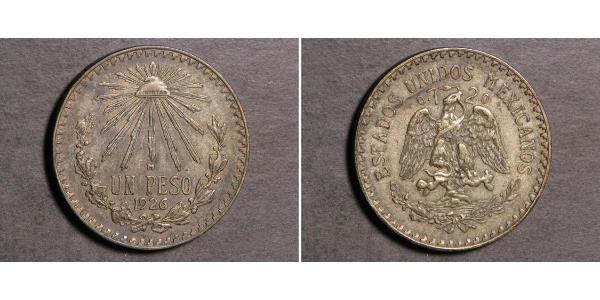 1 Peso Mexiko (1867 - ) Silber 