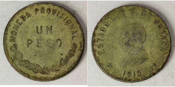 1 Peso Mexiko (1867 - ) Silber 