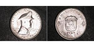 1 Peso Philippinen Silber Douglas MacArthur (1880 - 1964) 