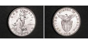 1 Peso Philippinen Silber 