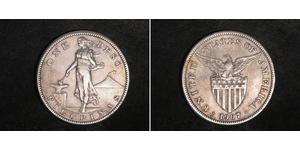 1 Peso Philippinen Silber 