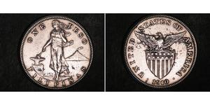 1 Peso Philippinen Silber 