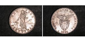 1 Peso Philippinen Silber 
