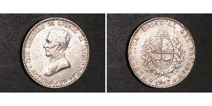 1 Peso Uruguay Silber 