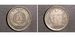 1 Peso Honduras Silver 