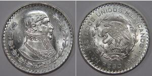 1 Peso Mexico Silver 