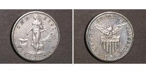 1 Peso Philippines Silver 