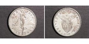 1 Peso Philippines Silver 