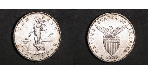 1 Peso Philippines Silver 