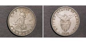 1 Peso Philippines Silver 