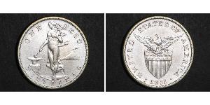 1 Peso Philippines Silver 