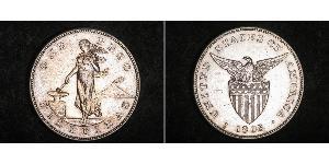 1 Peso Philippines Silver 