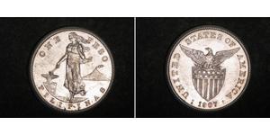 1 Peso Philippines Silver 