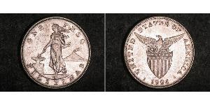 1 Peso Philippines Silver 