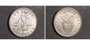 1 Peso Philippines Silver 