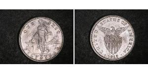 1 Peso Philippines Silver 