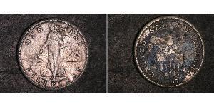 1 Peso Philippines Silver 