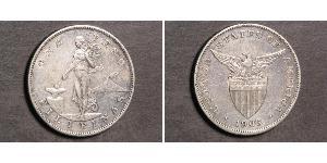 1 Peso Philippines Silver 
