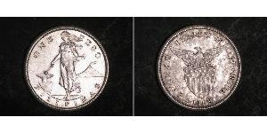 1 Peso Philippines Silver 