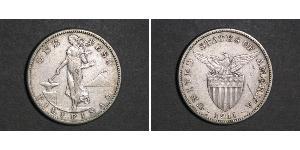 1 Peso Philippines Silver 