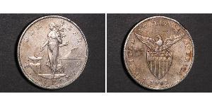 1 Peso Philippines Silver 