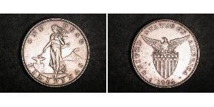 1 Peso Philippines Silver 