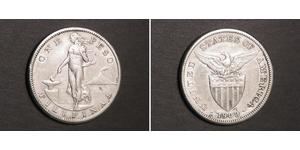 1 Peso Philippines Silver 