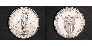 1 Peso Philippines Silver 