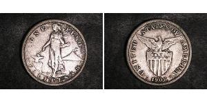 1 Peso Philippines Silver 