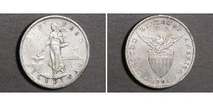 1 Peso Philippines Silver 