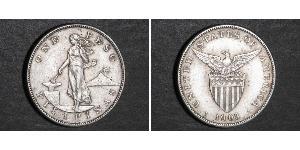 1 Peso Philippines Silver 