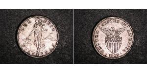 1 Peso Philippines Silver 