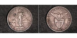 1 Peso Philippines Silver 