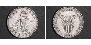 1 Peso Philippines Silver 
