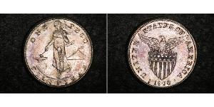 1 Peso Philippines Silver 