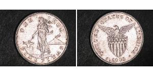 1 Peso Philippines Silver 