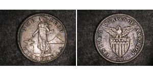 1 Peso Philippines Silver 