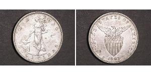1 Peso Philippines Silver 