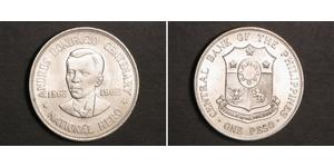 1 Peso Philippines Silver 