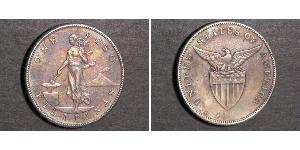 1 Peso Philippines Silver 