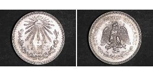 1 Peso United Mexican States (1867 - ) Silver 