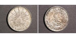 1 Peso United Mexican States (1867 - ) Silver 