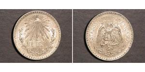 1 Peso United Mexican States (1867 - ) Silver 