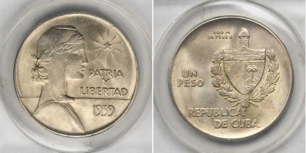 1 Peso Cuba  