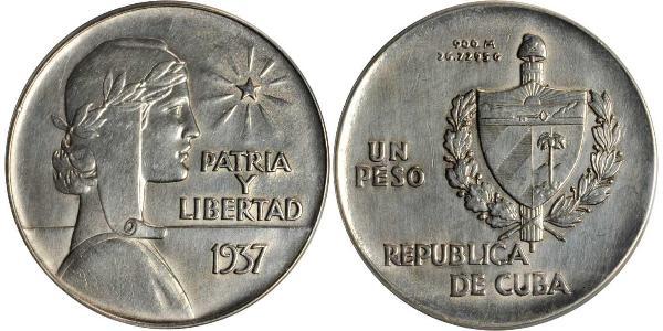 1 Peso Cuba  