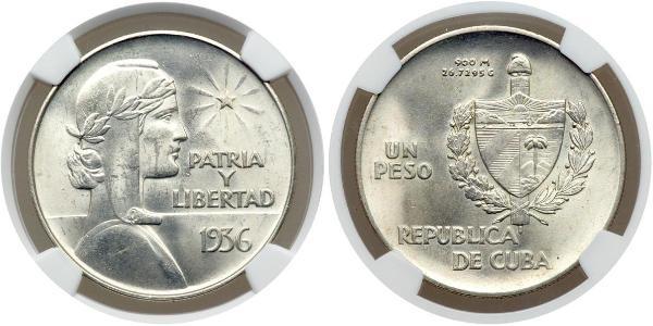 1 Peso Kuba  